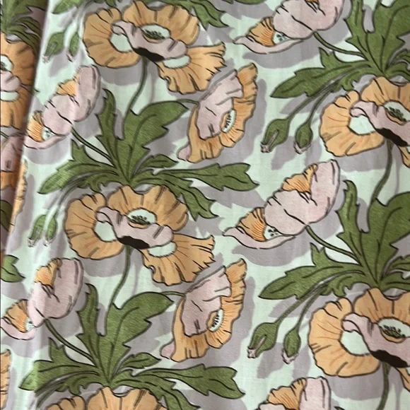 2 NWT Jcrew/Liberty of London size M Floral Pink and Green Women's Top - Picture 8 of 11